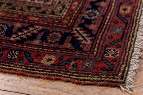 Antique Malayer Area Rug (6' x 13')